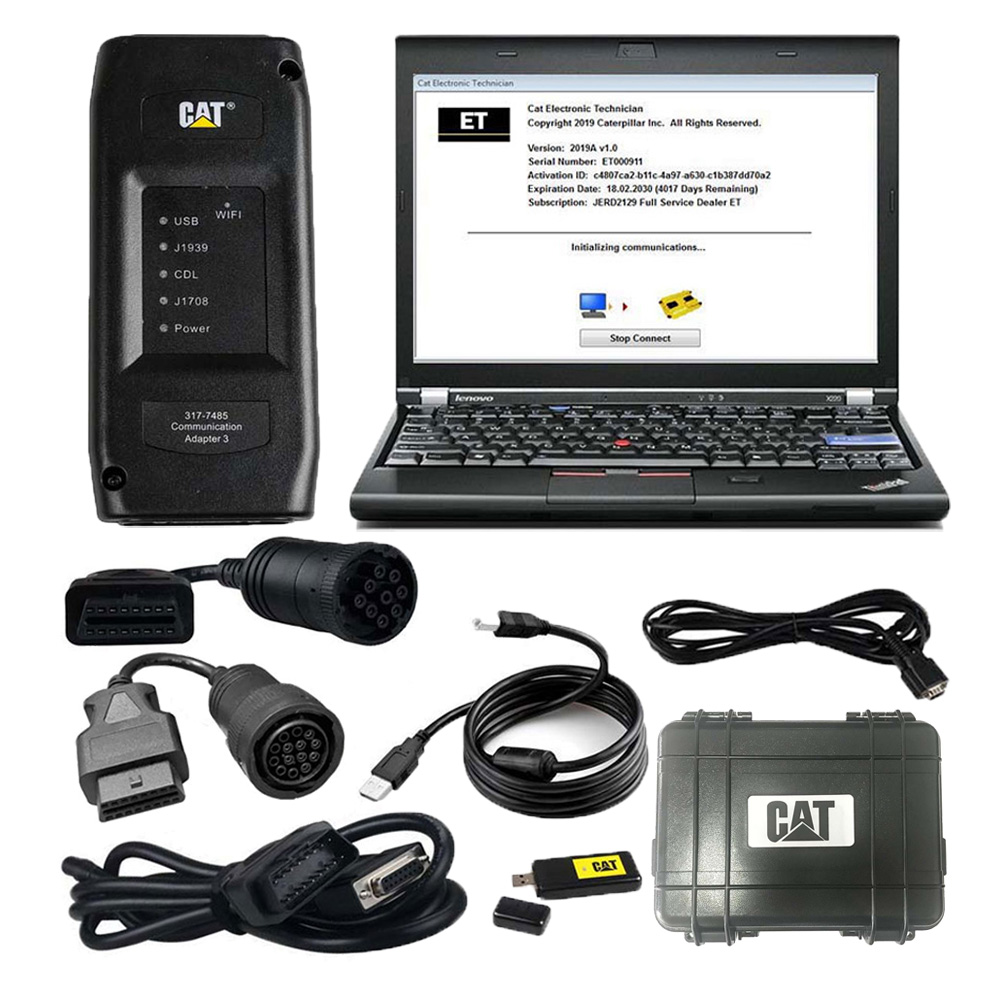 2026A CAT Caterpillar ET Diagnostic Adapter III CAT Diagnostic Tool PLUS Lenovo X230 laptop With WIFI - OTOTOOL  Off-HighWay Vehicle Diagnosis - 图9