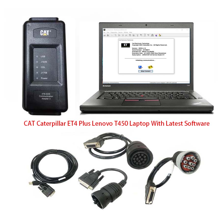 Newest 2026A/2019C CAT Caterpillar ET4 Diagnostic Communication Adapter IV CAT truck Diagnostic Tool - Heavy Duty Diagnostic Tools - 图9