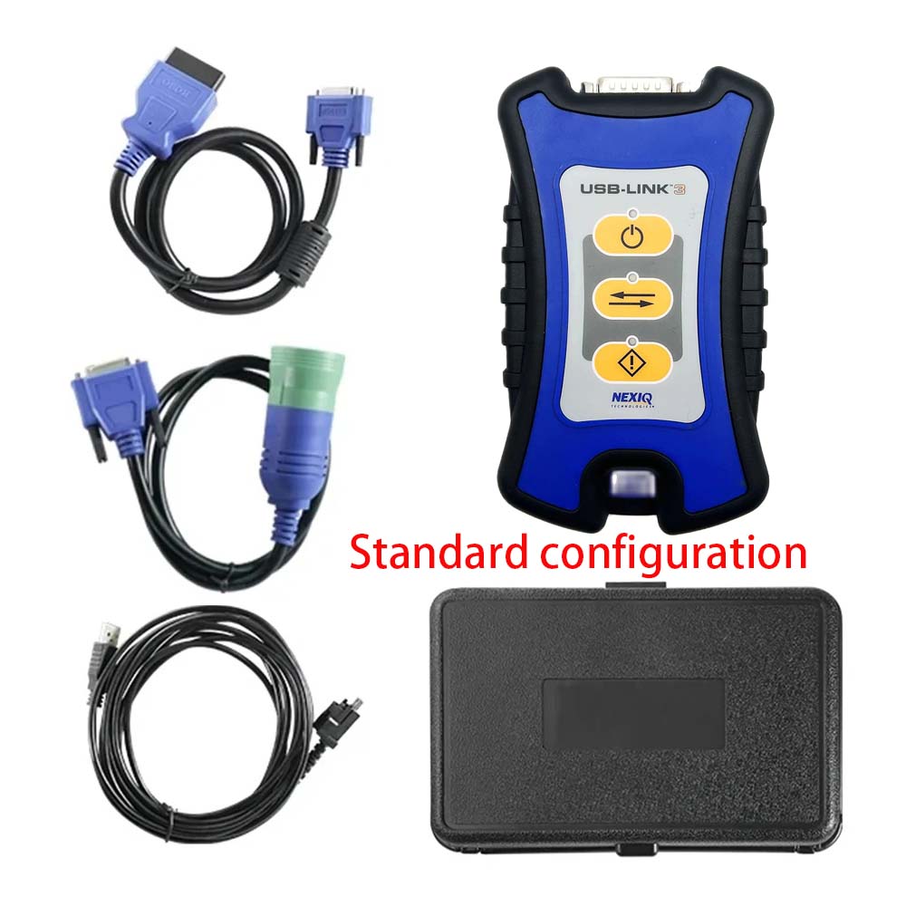 NEXIQ 3 USB Link + Software Diesel Truck Scanner Heavy Duty Diagnostic Tool - Heavy Duty Diagnostic Tools - 图2