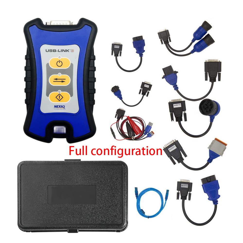NEXIQ 3 USB Link + Software Diesel Truck Scanner Heavy Duty Diagnostic Tool - Heavy Duty Diagnostic Tools - 图5
