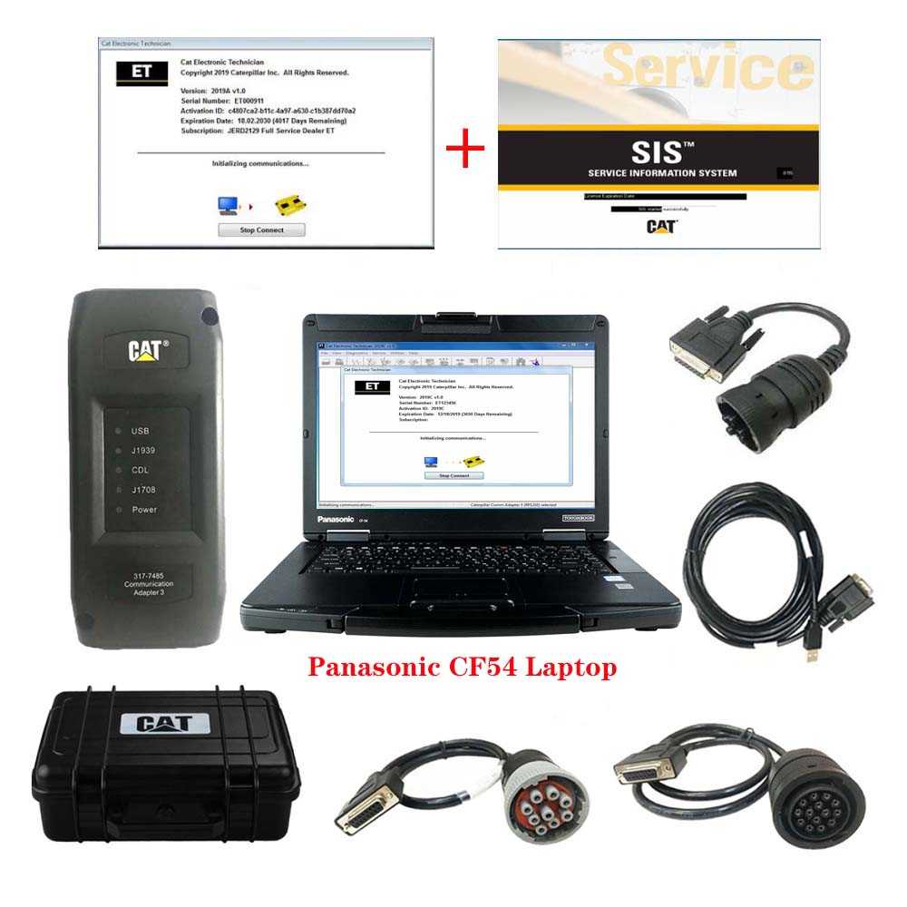 2026A CAT Caterpillar ET Diagnostic Adapter III CAT Diagnostic Tool Plus Laptop with CAT SIS Software (Real Caterpillar ET Adapter 3) - Heavy Duty Diagnostic Tools - 图8
