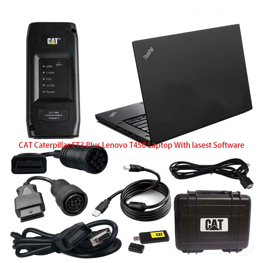 CAT Caterpillar ET Diagnostic Adapter III 2026A/2019C CAT ET 3 Truck Diagnostic Tool With WIFI - Heavy Duty Diagnostic Tools - 图13