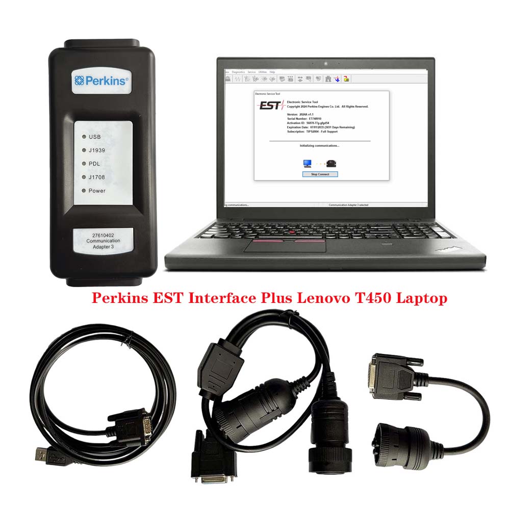 2025C Version Perkins EST Interface Diagnostic Tool (Real Perkins EST CA3 Interface) - Heavy Duty Diagnostic Tools - 图4