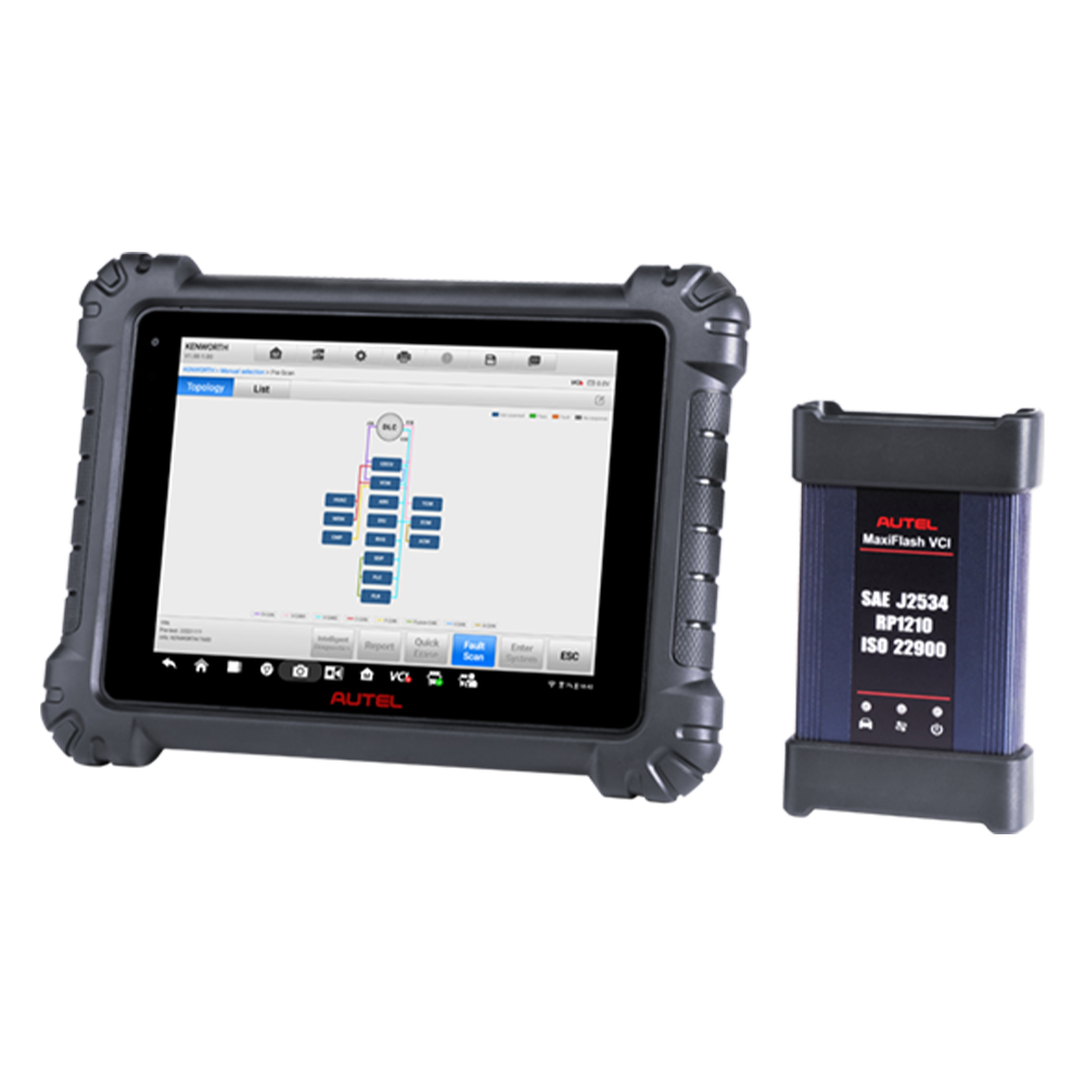 Autel Maxisys MS909CV Heavy Duty Truck Scanner Commercial Vehicle Diagnostic Scan Tool Kit - Heavy Duty Diagnostic Tools - 图3