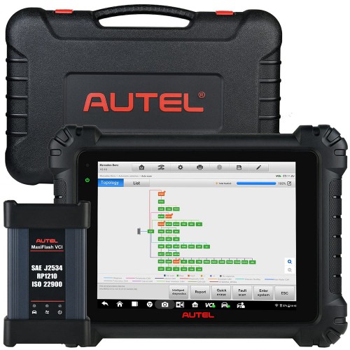 Autel Maxisys MS909CV Heavy Duty Truck Scanner Commercial Vehicle Diagnostic Scan Tool Kit - Heavy Duty Diagnostic Tools - 图5