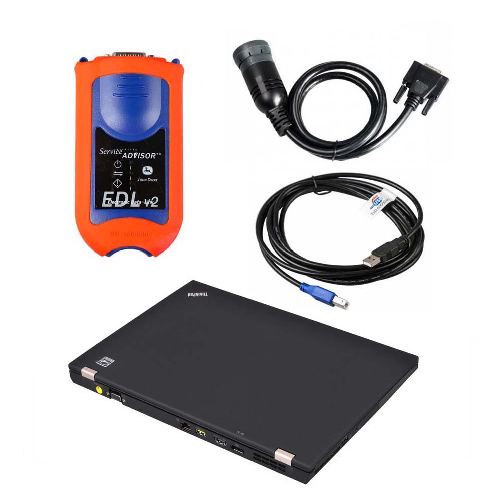 V5.4.44 AG+ CF Software John Deere Service Advisor EDL V2 Electronic Data Link Truck Diagnostic Tool Plus Lenovo T420 Laptop - Heavy Duty Diagnostic Tools - 图9