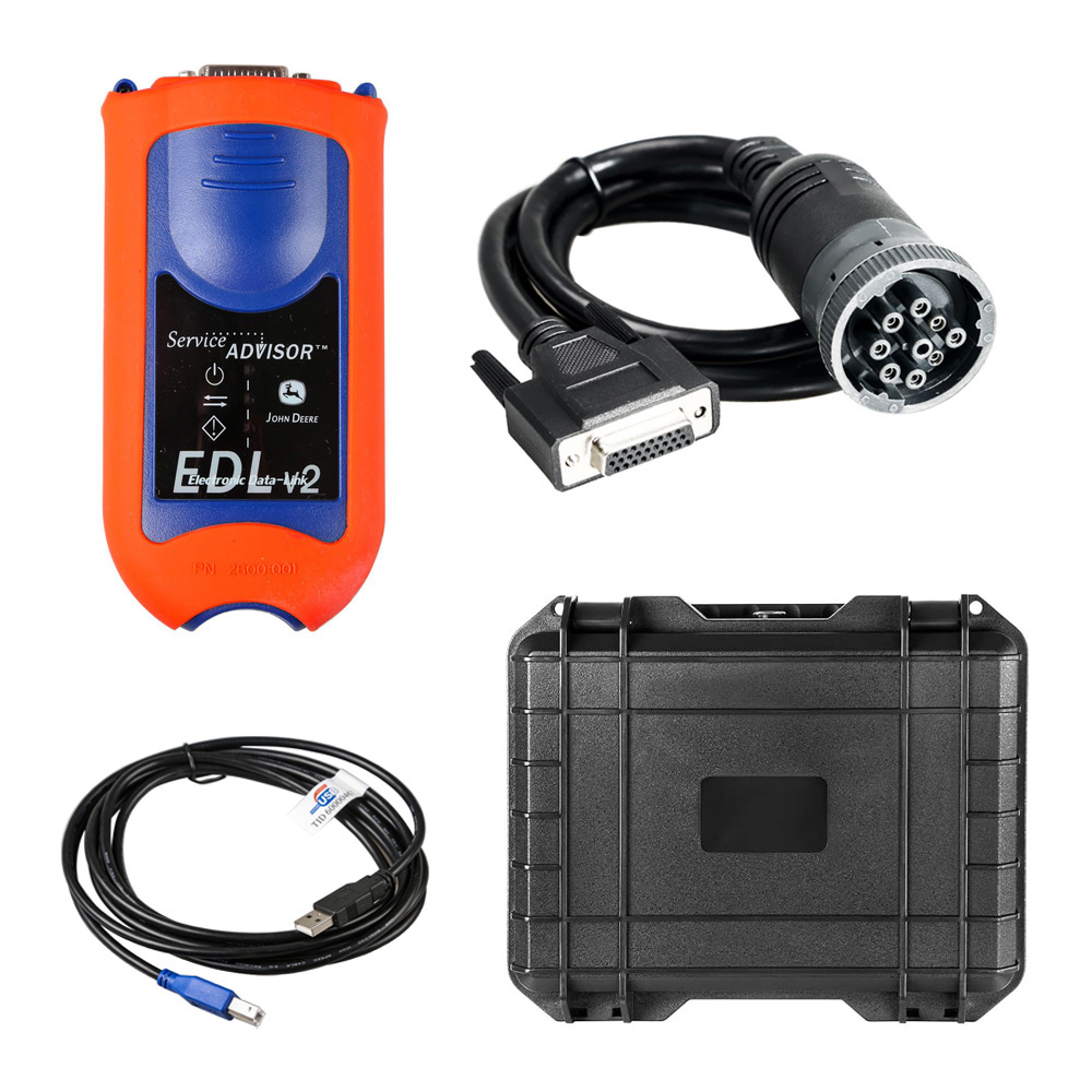 V5.4.44 John Deere Service Advisor EDL V2 Electronic Data Link Truck Diagnostic Kit Plus lenovo T450 Laptop - Heavy Duty Diagnostic Tools - 图2
