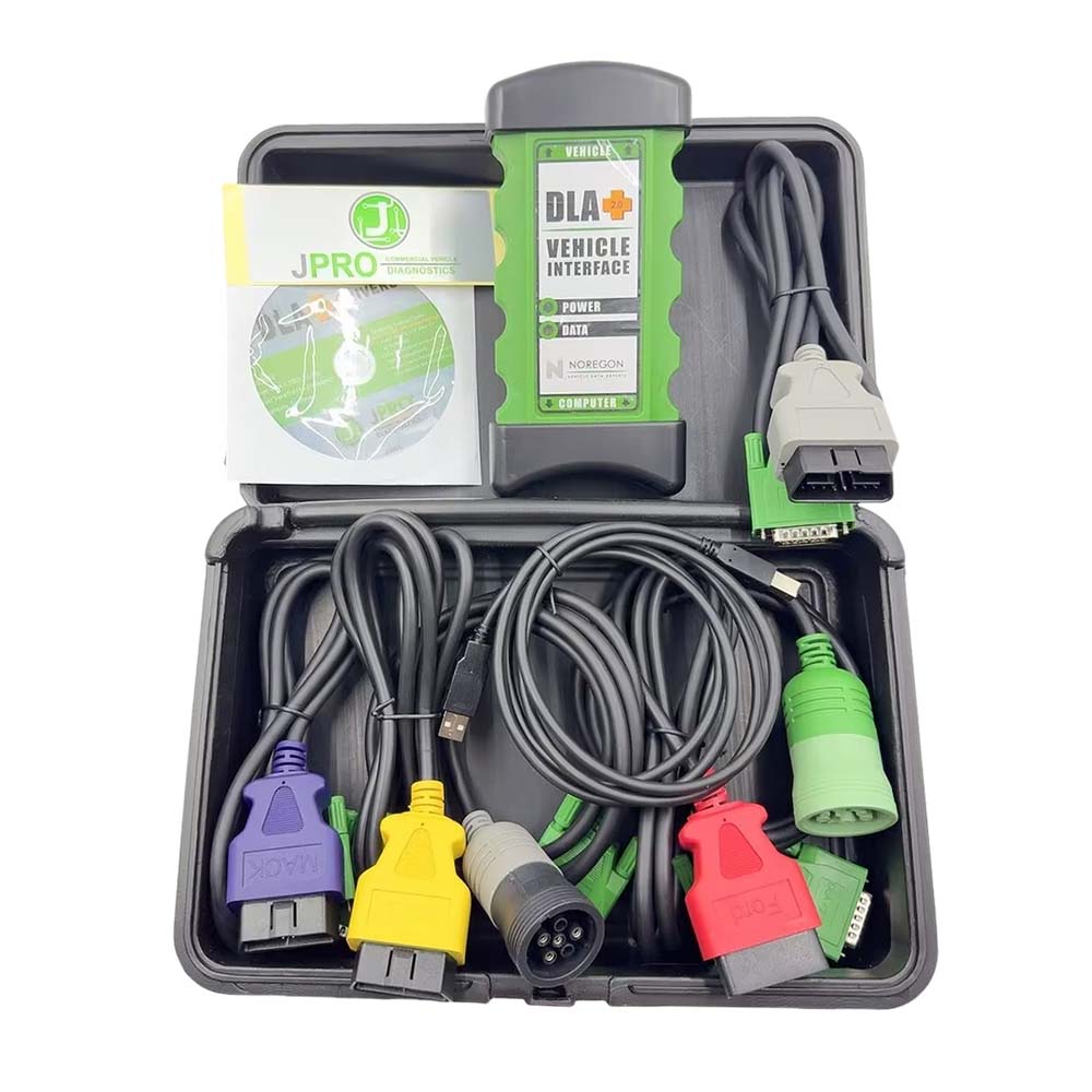 2025 V3 Noregon JPRO Heavy duty Medium-duty Truck Scanner Diagnostic Tool Noregon JPRO DLA Plus 2.0 Adapter kit - Heavy Duty Diagnostic Tools - 图13