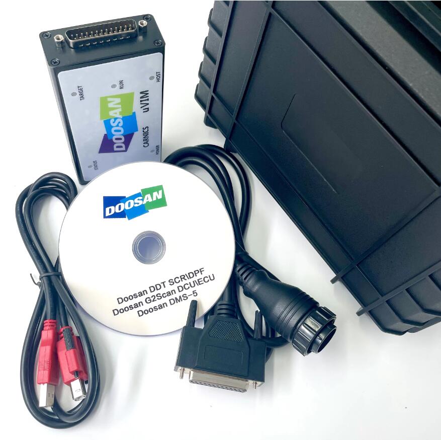 Doosan Excavator Inspection Diagnostic Tool DDT SCR DPF G2 Scan DCU ECU DMS-5 Hardware + Software V2025.08 - Heavy Duty Diagnostic Tools - 图2