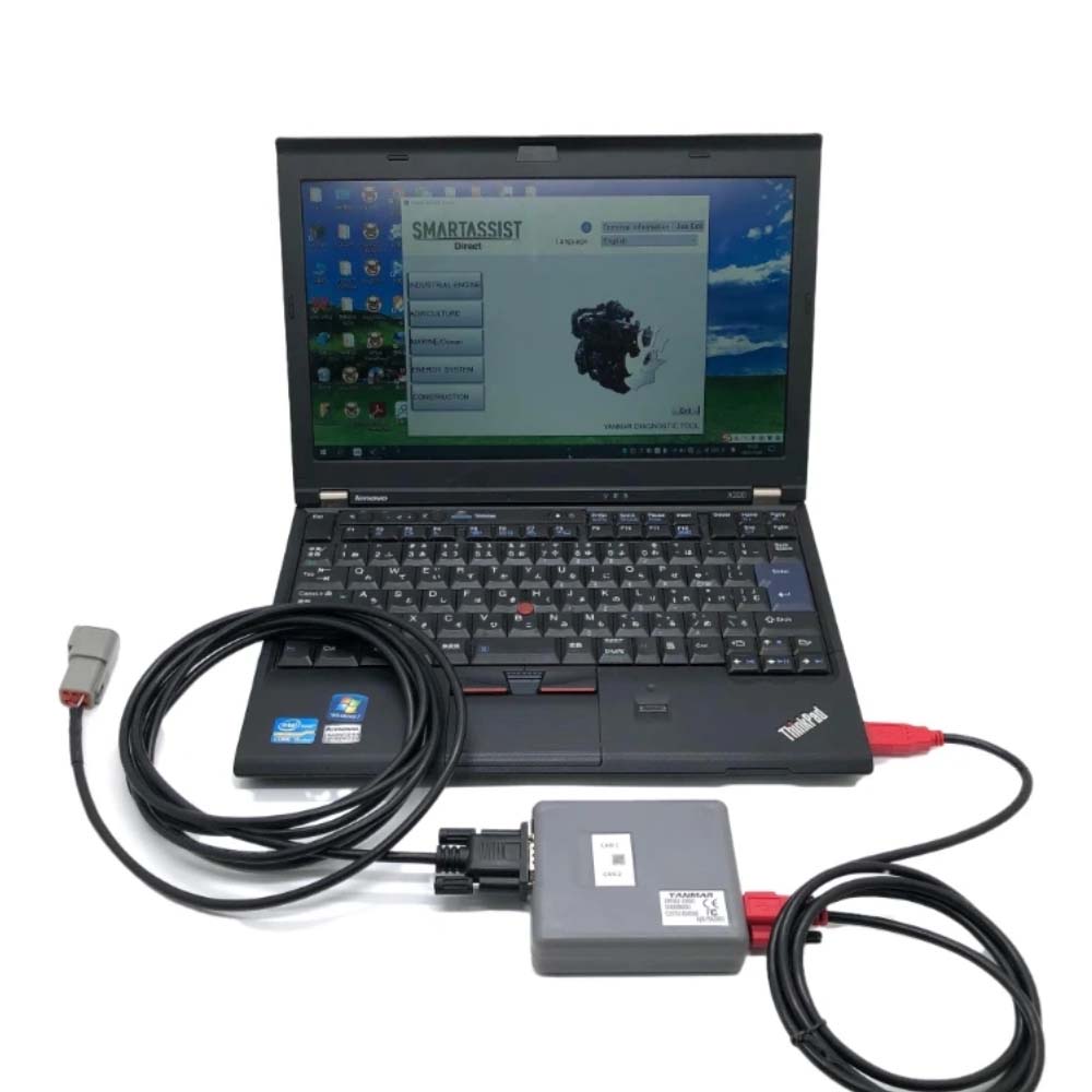 YANMAR Diagnostic Service Tool (YEDST) Yanmar Agriculture Construction Tractor Diagnostic Tool - Heavy Duty Diagnostic Tools - 图5