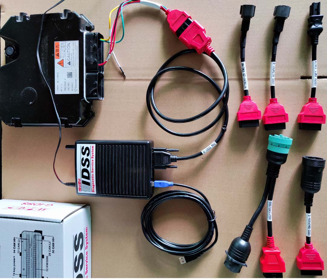 ISUZU TRUCK DIAGNOSTIC KIT ISUZU Diagnostic Tool With ISUZU IDSS G-IDSS and E-IDSS V2025 Software - Heavy Duty Diagnostic Tools - 图3