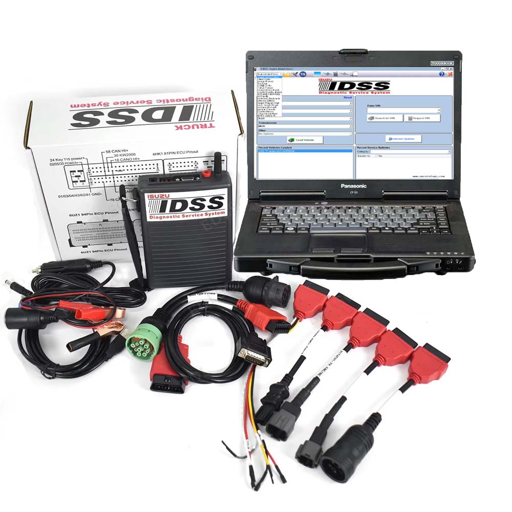 ISUZU TRUCK DIAGNOSTIC KIT ISUZU Diagnostic Tool With ISUZU IDSS G-IDSS and E-IDSS V2025 Software - Heavy Duty Diagnostic Tools - 图7