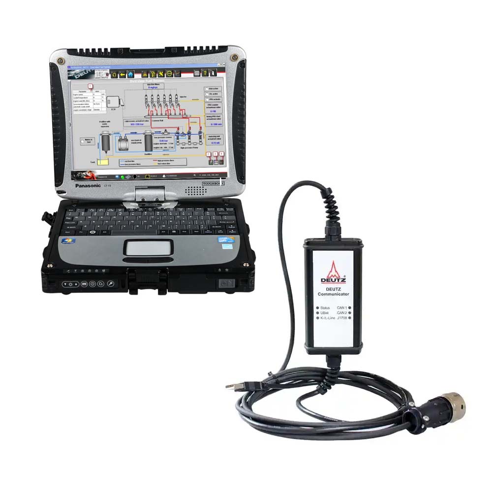 Deutz Diagnose Kit for Deutz Engine Communicator Deutz Decom Diagnostic Heavy Duty Scanner - Heavy Duty Diagnostic Tools - 图6