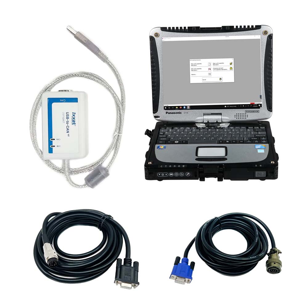 MTU USB-to-CAN 2.75/2.72​ Diagnostic Software COMPACT IXXAT Truck Diagnostic Tool Diesel Engine Scanner - Heavy Duty Diagnostic Tools - 图2
