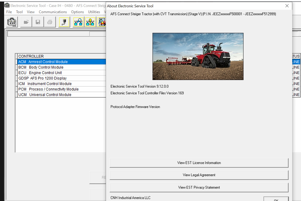 New Holland Electronic Service Tools（CNH EST 9.14 9.13 ）Engineering Level Diagnostic Software - OTOTOOL  Off-HighWay Vehicle Diagnosis - 图2