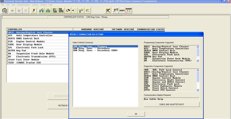 New Holland Electronic Service Tools（CNH EST 9.14 9.13 ）Engineering Level Diagnostic Software - OTOTOOL  Off-HighWay Vehicle Diagnosis - 图4